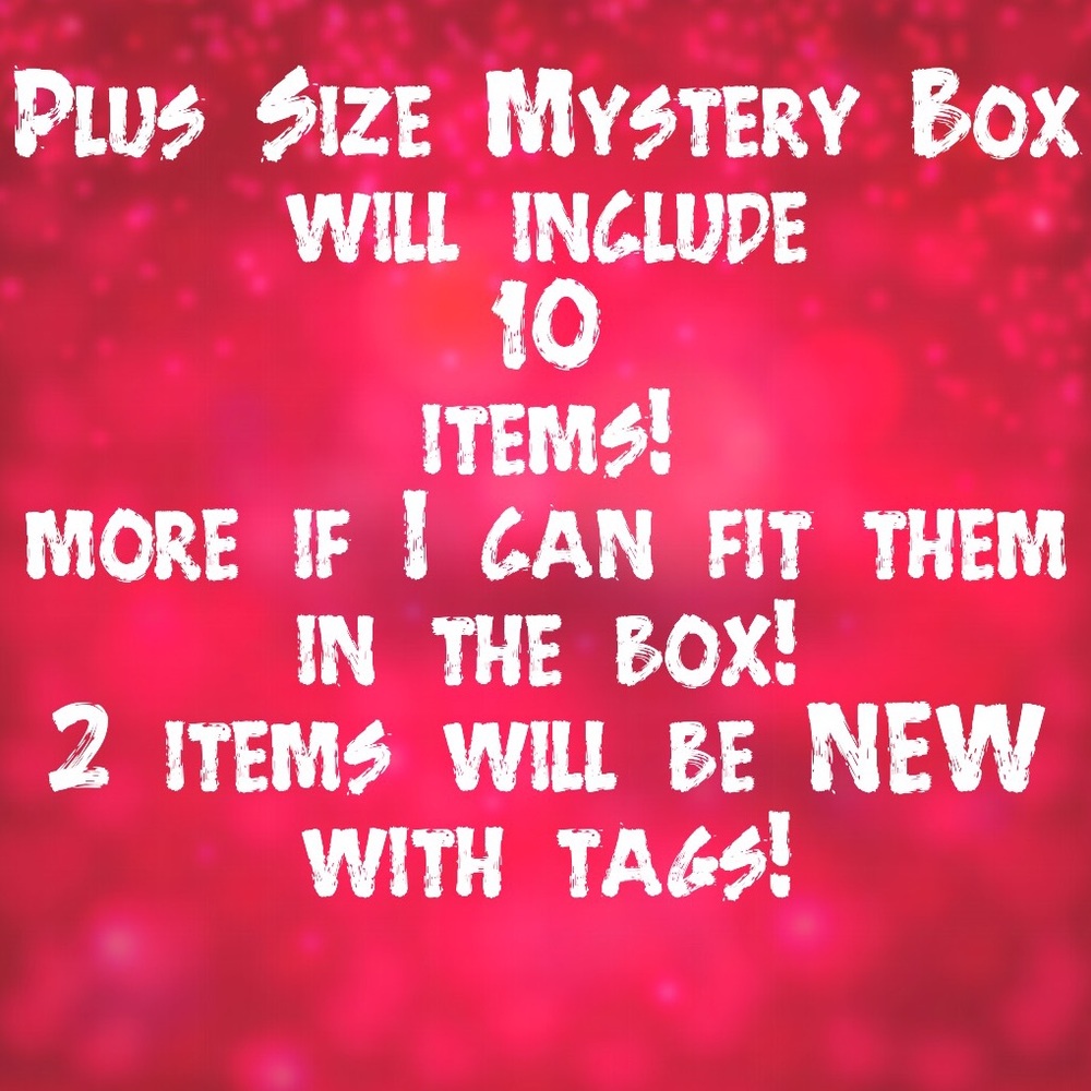 Plus Size Mystery Box 📦